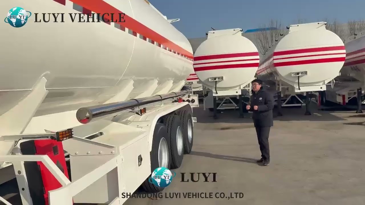 Ultimate 3-Axle Tanker Semi-Trailer for Safe Liquid Transport 🚛💧