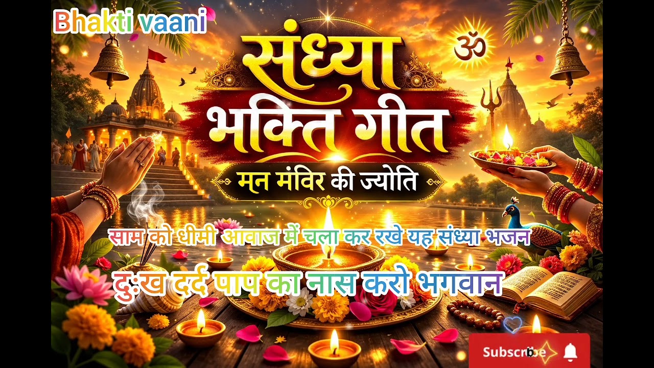 Sandhya bhakti geet. Man mandir ki Jyoti 