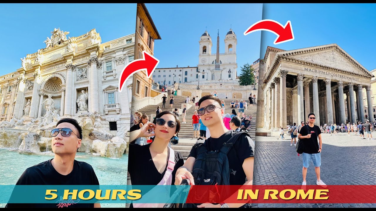 3 ĐỊA ĐIỂM PHẢI ĐẾN Ở ROME ITALY | Du Lịch Châu Âu