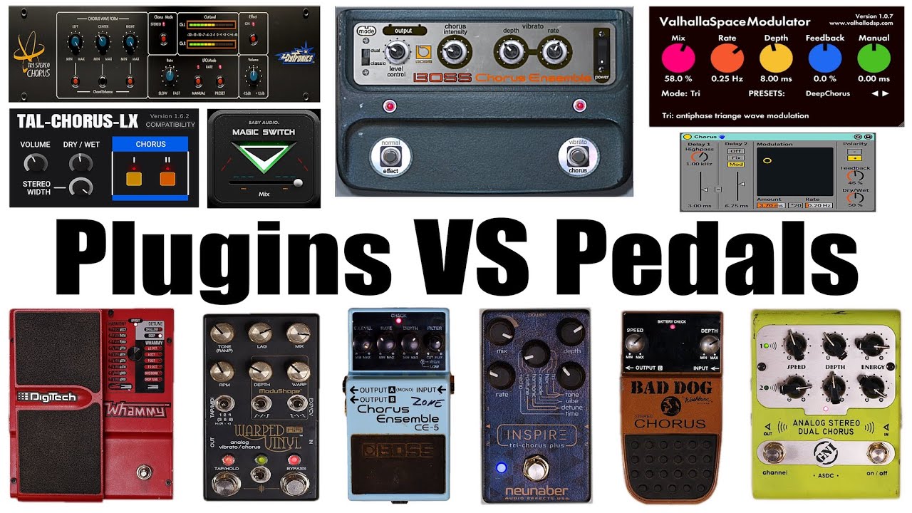 Plugins VS Pedals - Which Is Better?