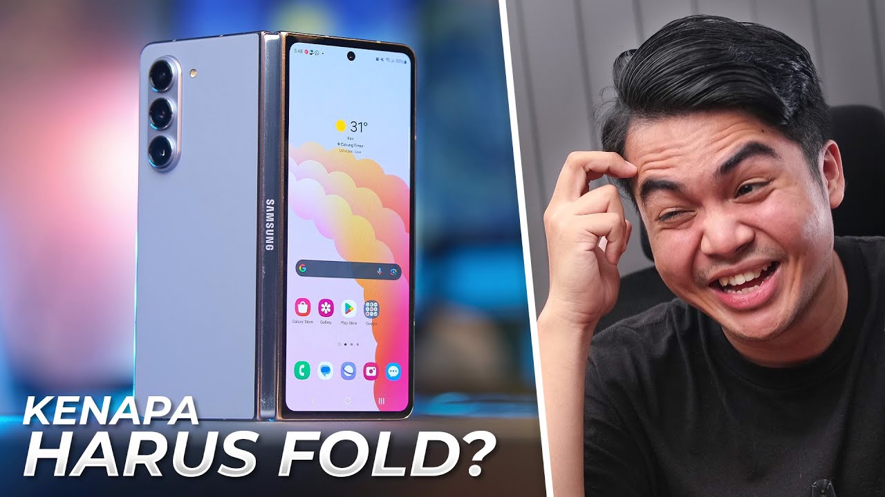 ASIK SIH CUMA BELOM BIASA AJA PAKE SAMSUNG Z FOLD5