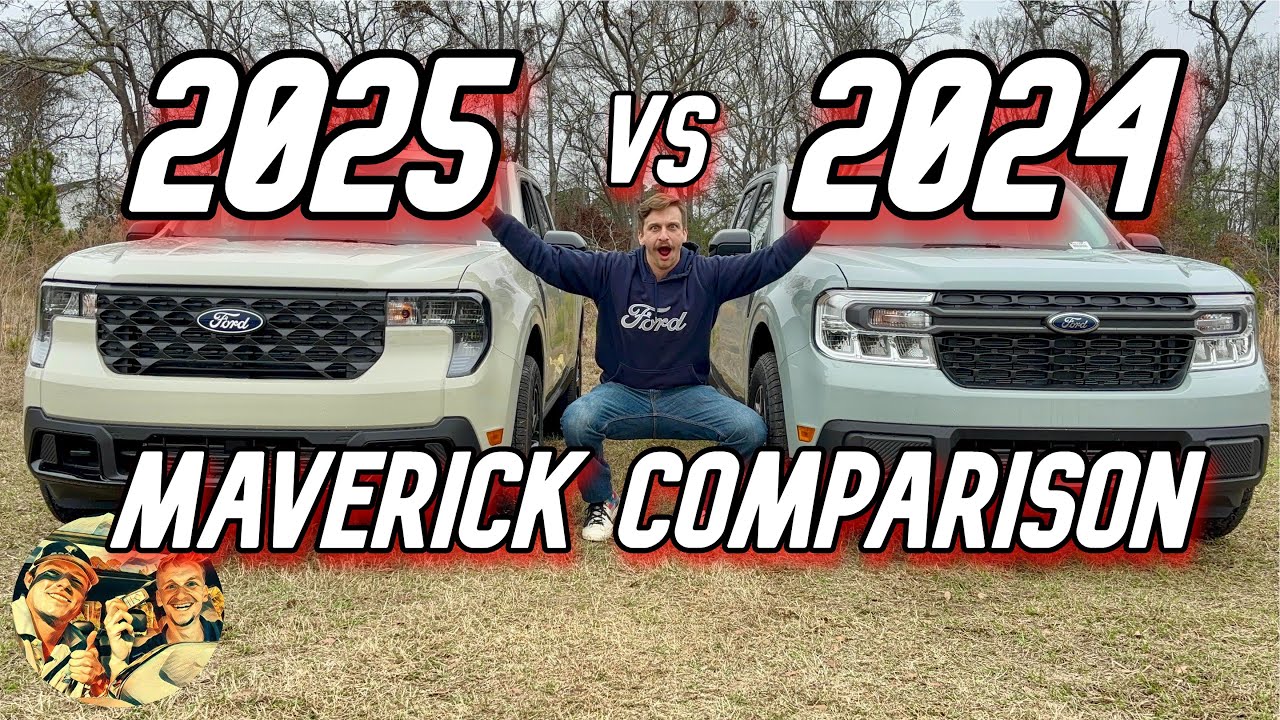 2025 vs 2024 FORD MAVERICK: BIG CHANGES or SAME TRUCK? FULL COMPARISON & MUST-KNOW UPGRADES!