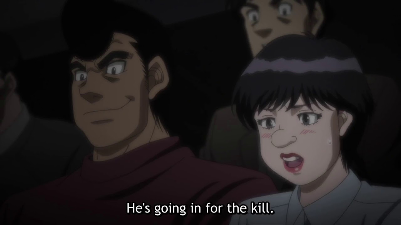 Hajime no Ippo Rising : Aoki Vs Imae - The Look Away!