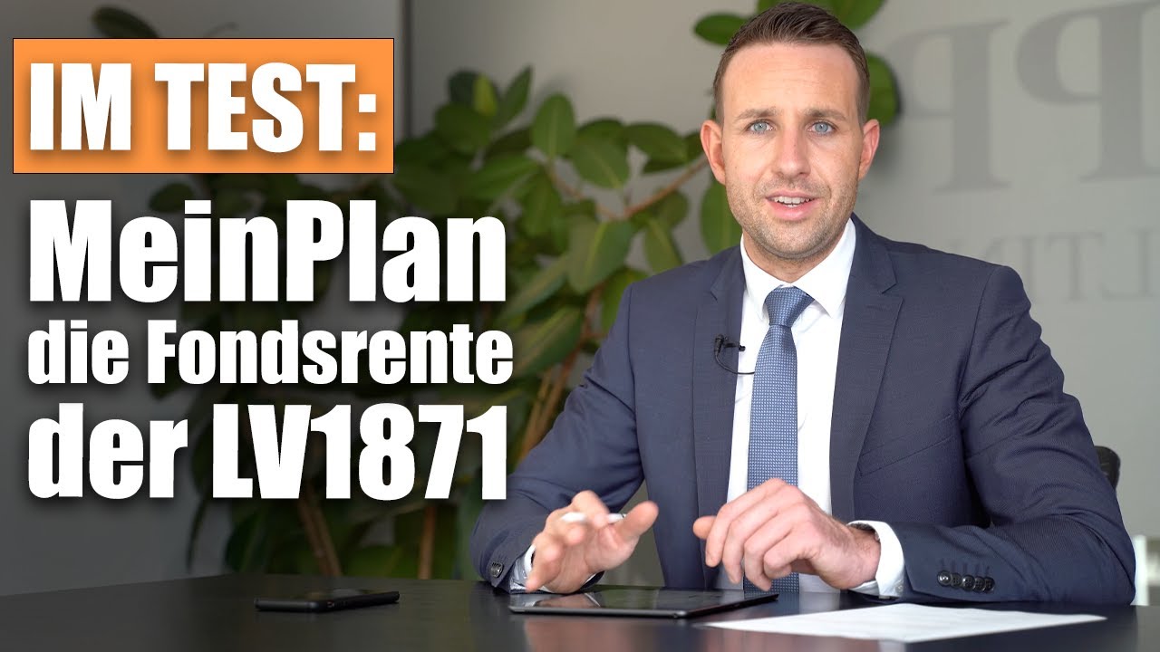 Lohnt sich die Fondsrente MeinPlan der LV1871?