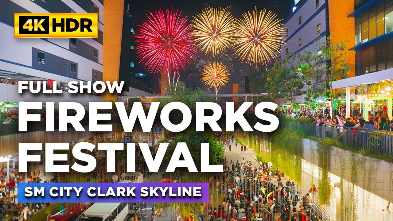 The BIGGEST FIREWORKS FESTIVAL Just Happened! | Full Fireworks Show at SM CLARK Pampanga Philippines