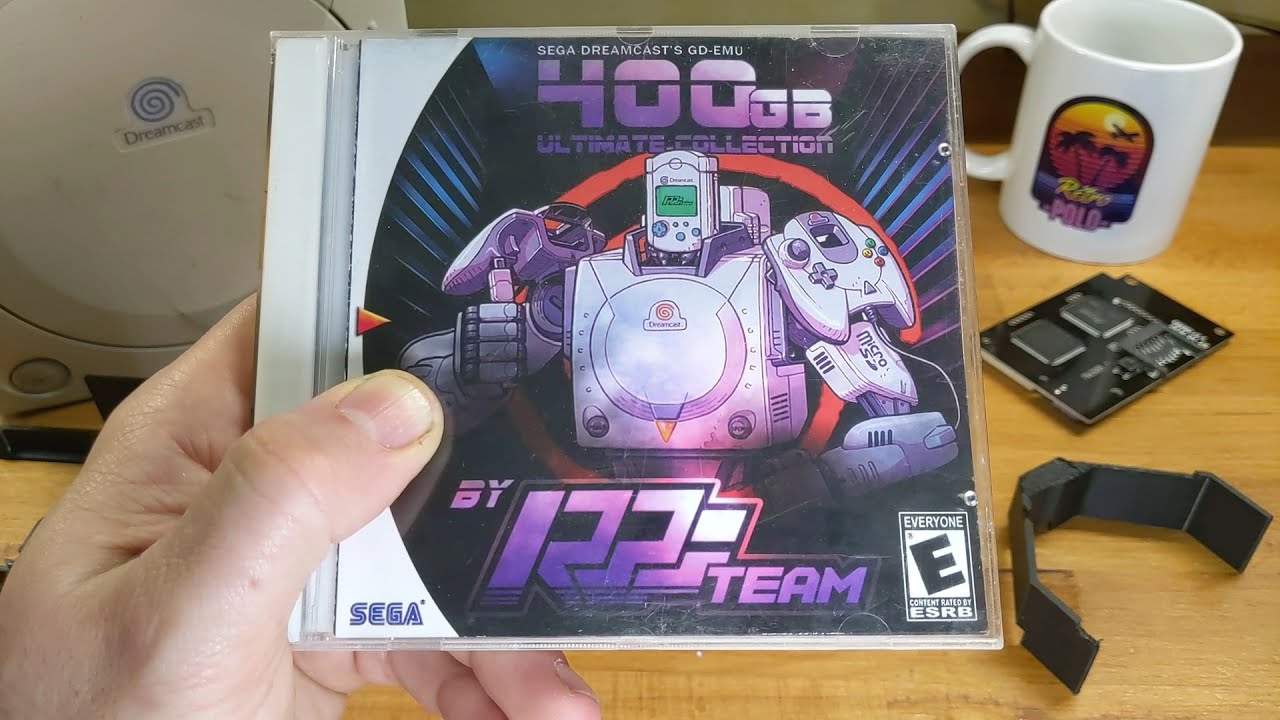 Arrivage Dreamcast : le GDEMU & compile 400 Go RpiTeam !
