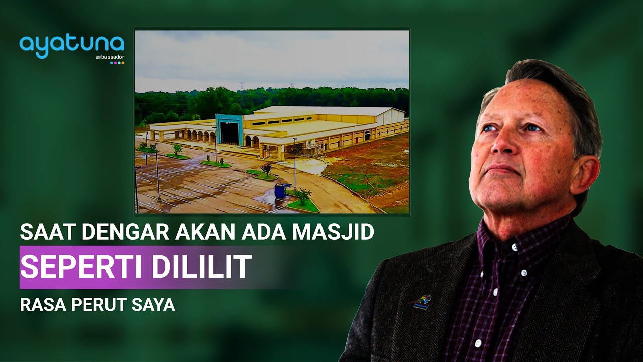 SAMBUT PEMBANGUNAN MASJID DI DEPAN GEREJA, PASTOR HAMPIR DITINGGAL JEMAAT