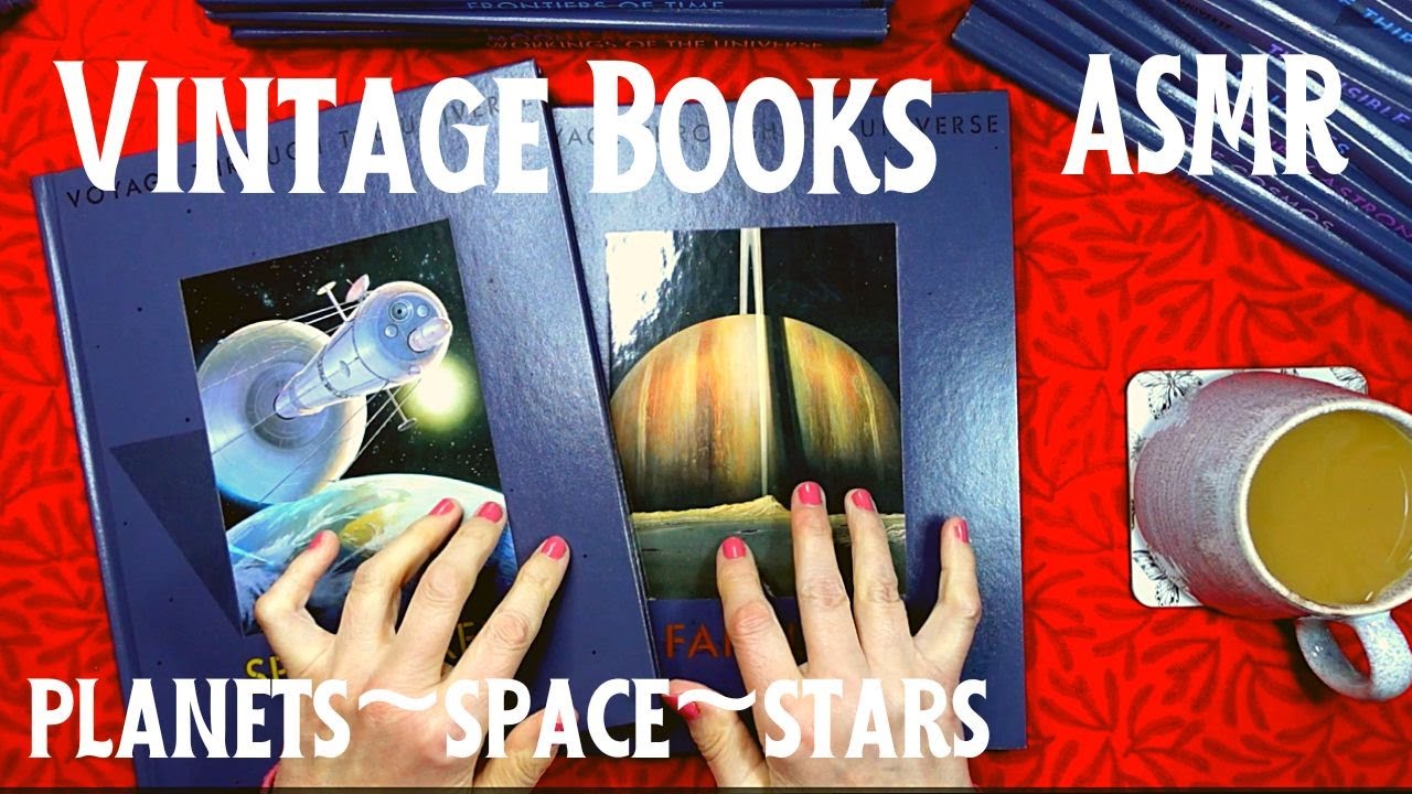 ASMR | New Vintage Books! Voyage Through the Universe - Show & Tell - Whispered