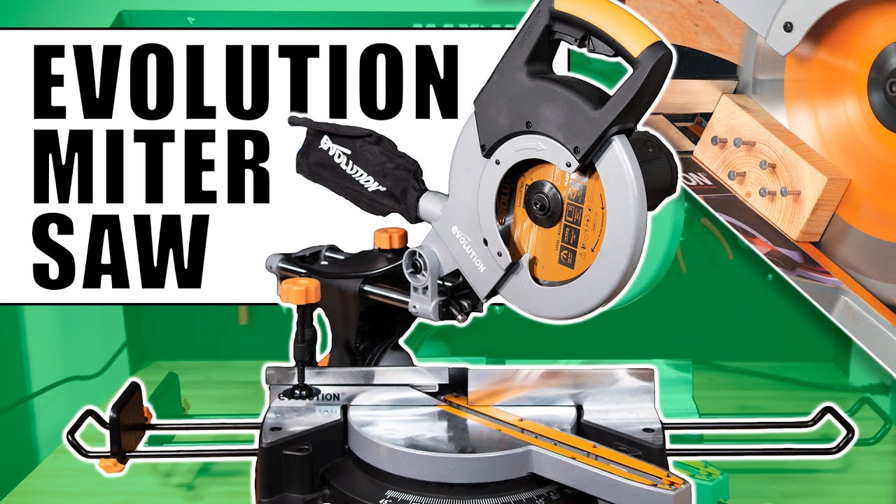 Evolution Miter Saw Review / Evolution Rage 3