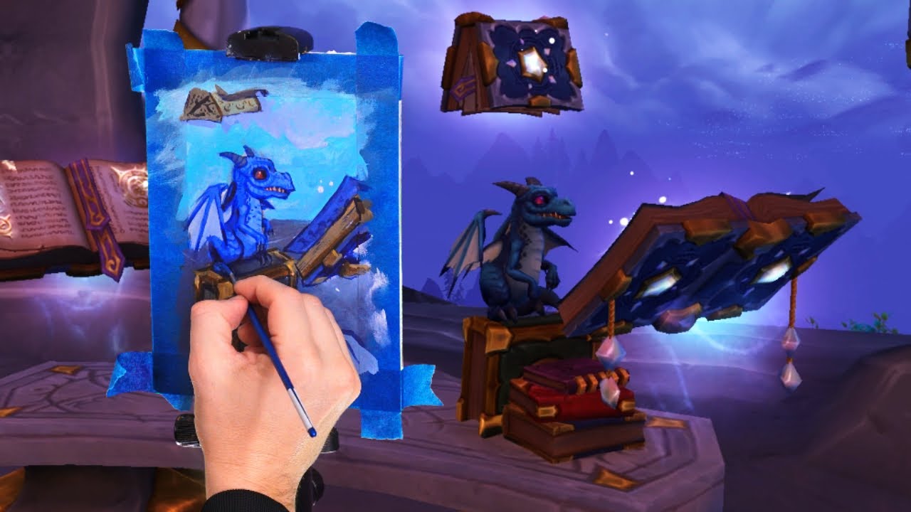 Plein Air Painting in World of Warcraft