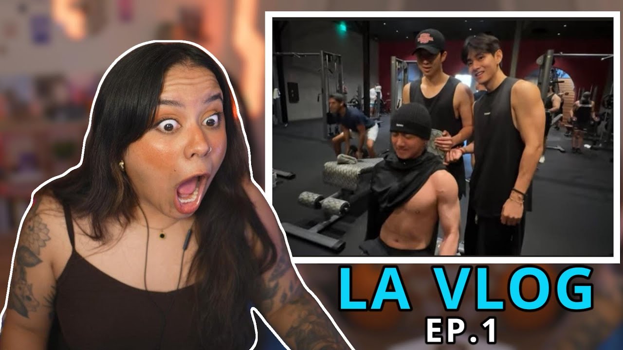 LA VLOG ep.1 (feat. BTS) | i think i saw the light 🥵