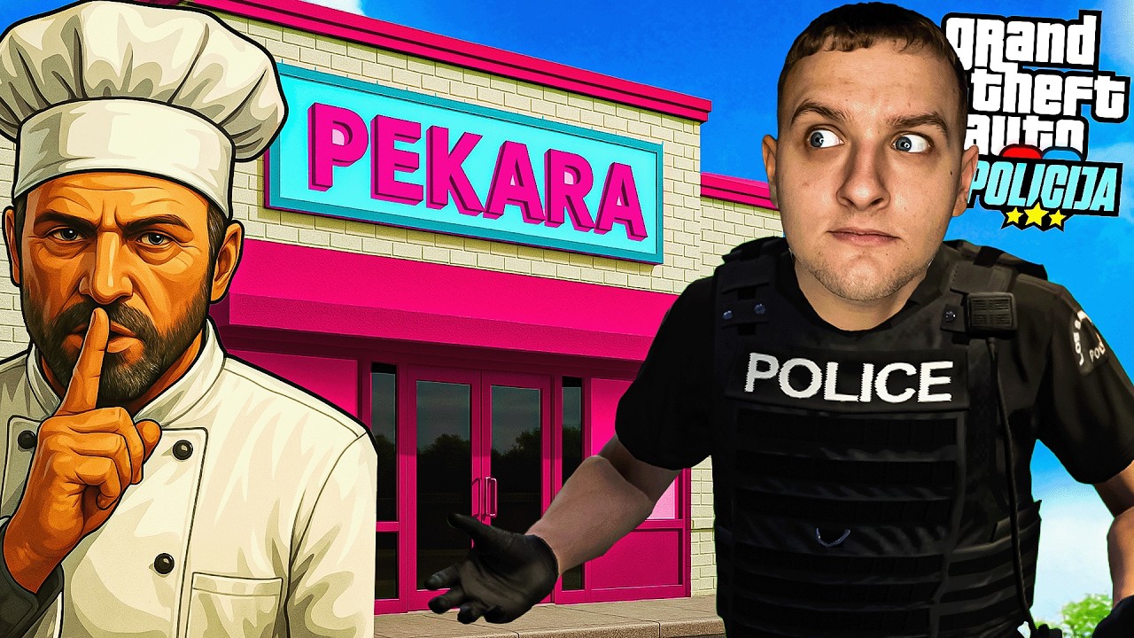 UKLETA PEKARA 😨( GTA Policija #11 )