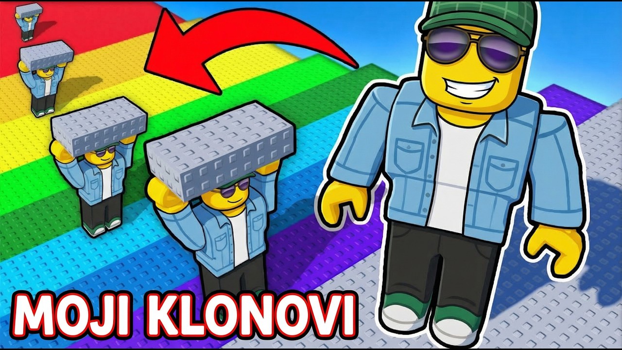 Rage I Kovalski Se Dupliraju Da Bi Napravili Beskonačne Stepenice U Robloxu...