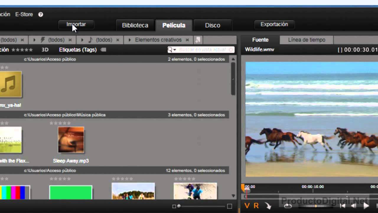 Introduccion al Curso Completo en Video de Pinnacle Studio 17