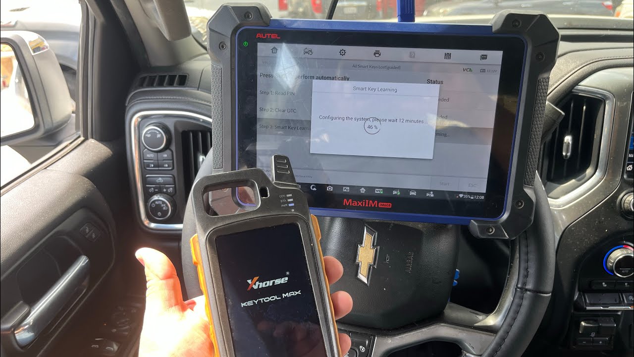 AUTEL IM608 PRO CHEVROLET SILVERADO AKL 2019-2022 гг.