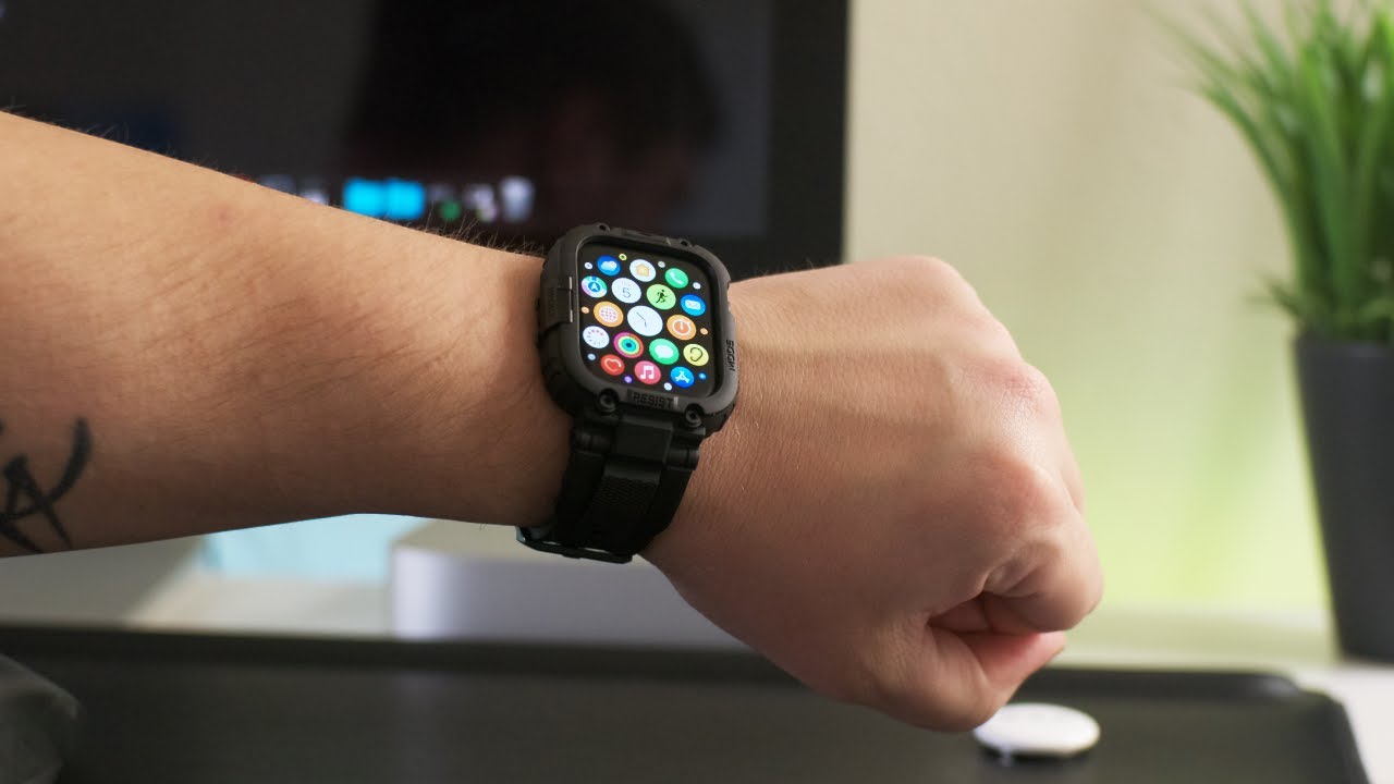 Обзор прочного ремешка для Apple Watch — AmBand M1 Sport Case