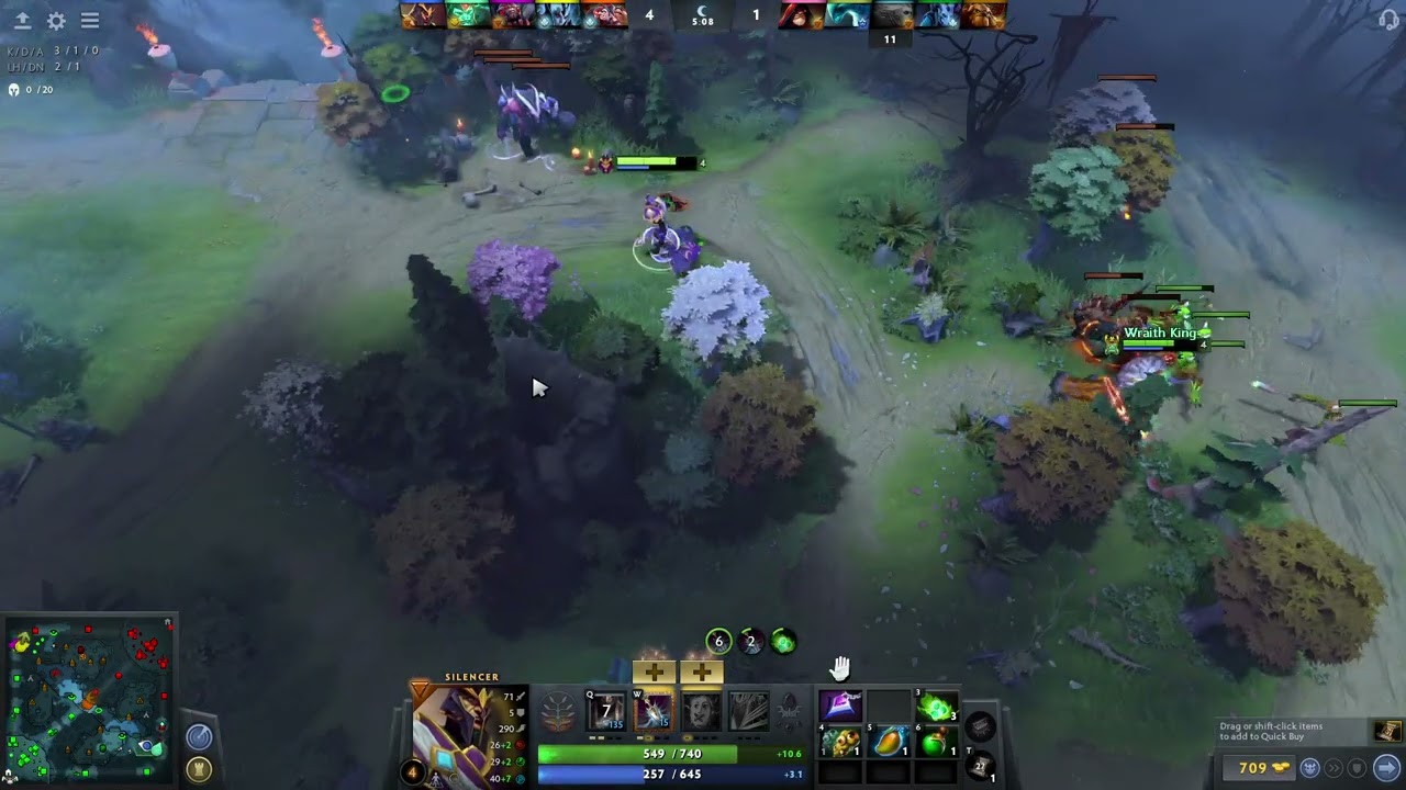 DOTA 2 - Unranked - Silencer - Safelane Support
