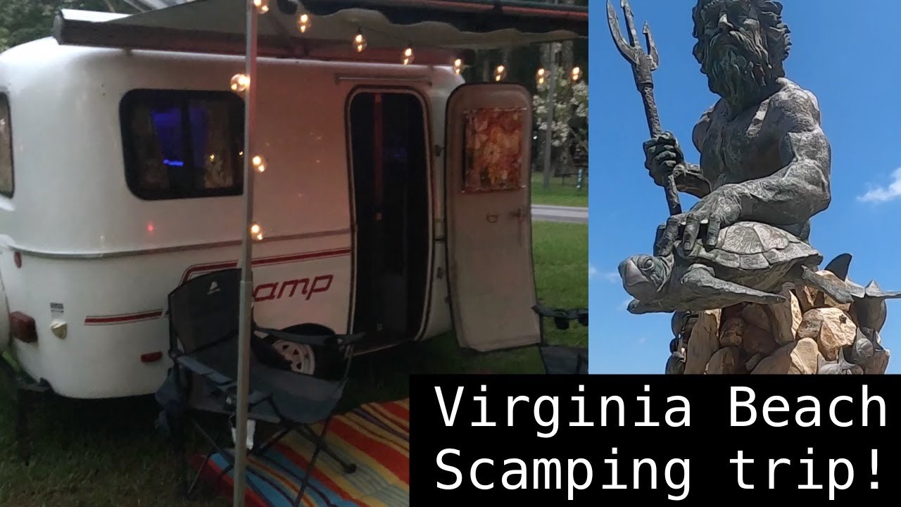 VIRGINIA BEACH SCAMPING:  Staying at the Holiday TRAV-L Park