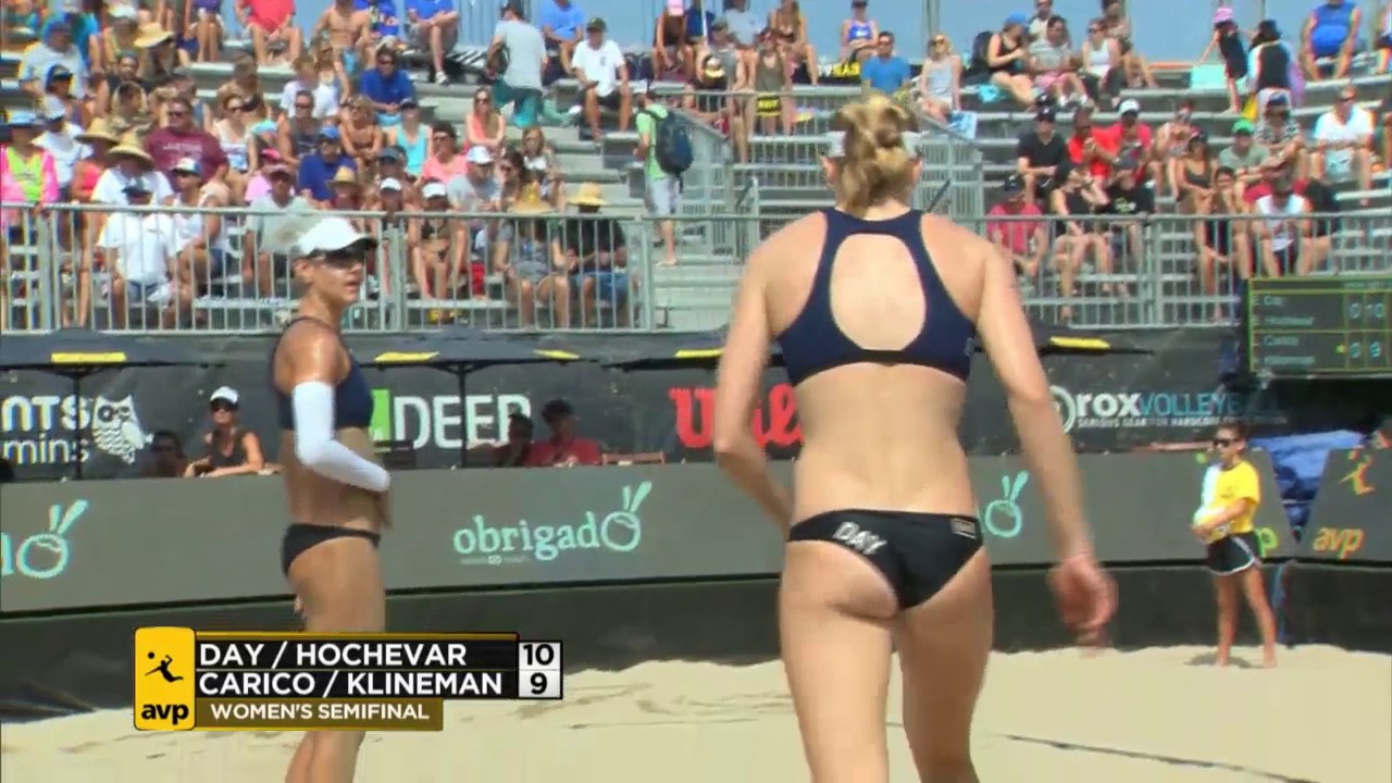 AVP Hermosa Beach Open 2017 Women's Semi-Finals: Day/Hochevar vs. Carico/Klineman