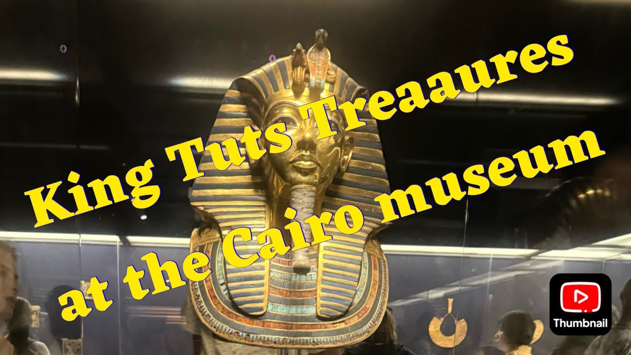 King Tuts treasures at the Cairo Museum /