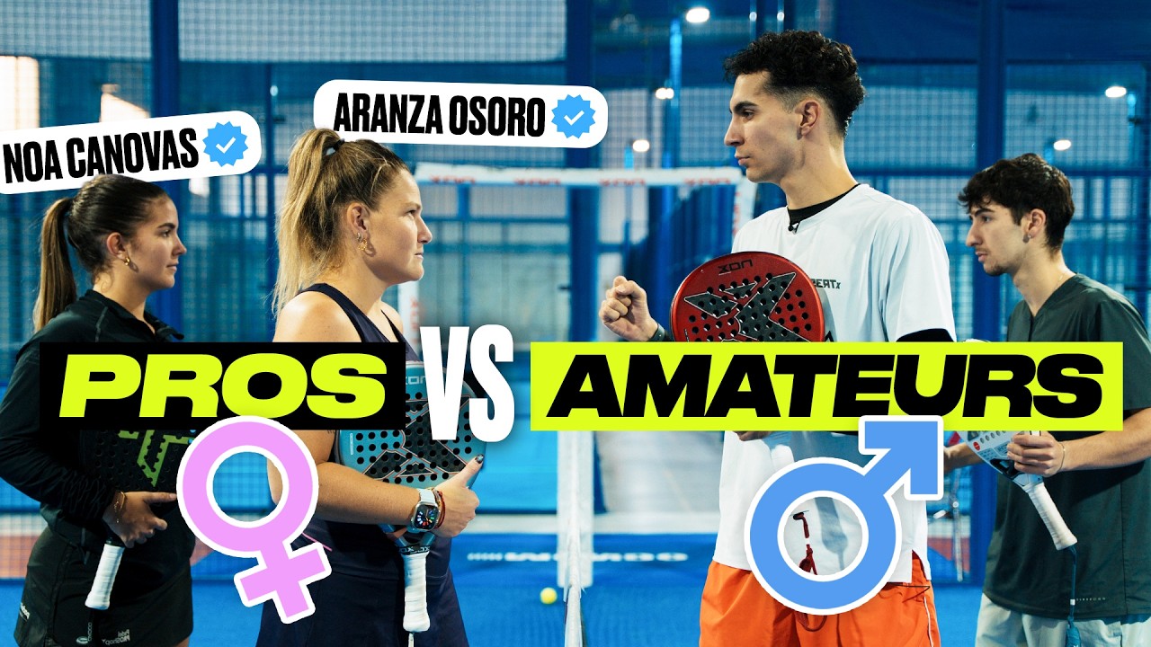 2 JUGADORAS TOP MUNDIAL vs 2 JUGADORES AMATEURS 😱 ¿NOS HUMILLAN? 😳