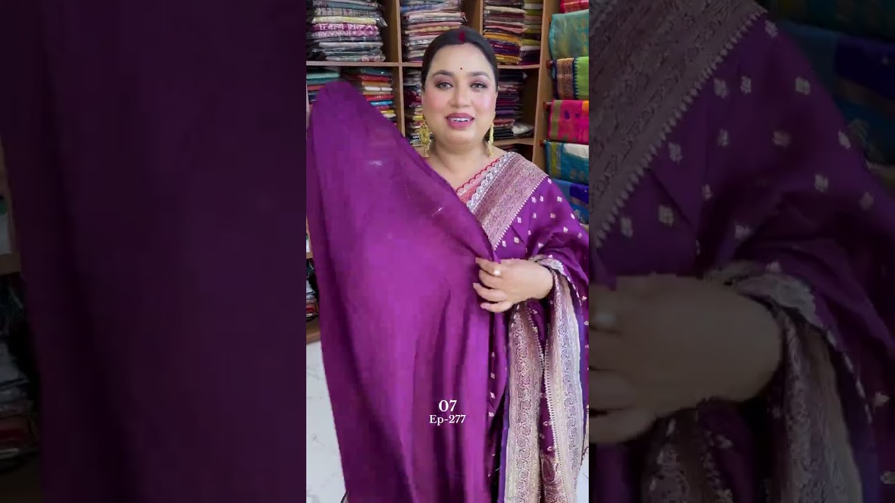 Semi Crepe Designer Sarees ✨ Rich Zari Borders | Festive & Wedding Statement Wear
