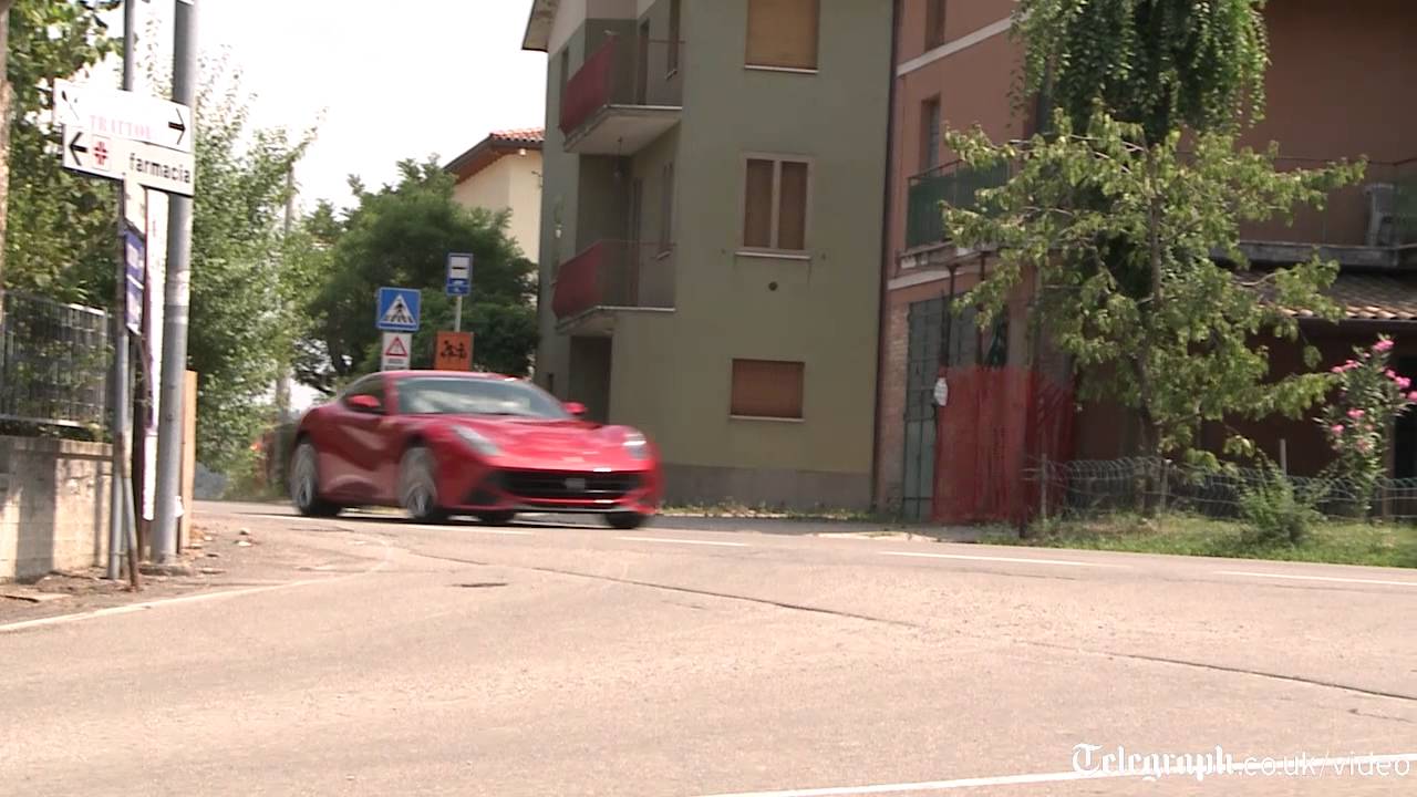 Ferrari F12 berlinetta test drive