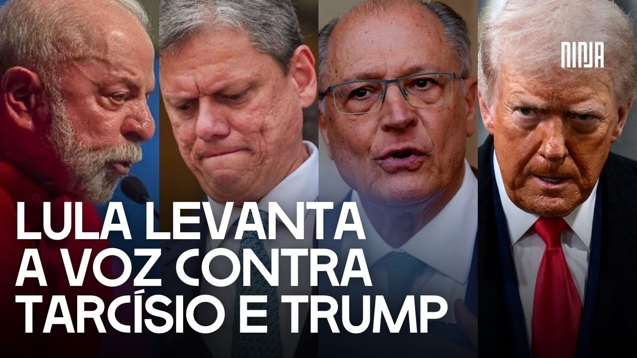 🔥Lula confronta Tarcísio e critica Trump: “não vamos pagar pela guerra”!🔥
