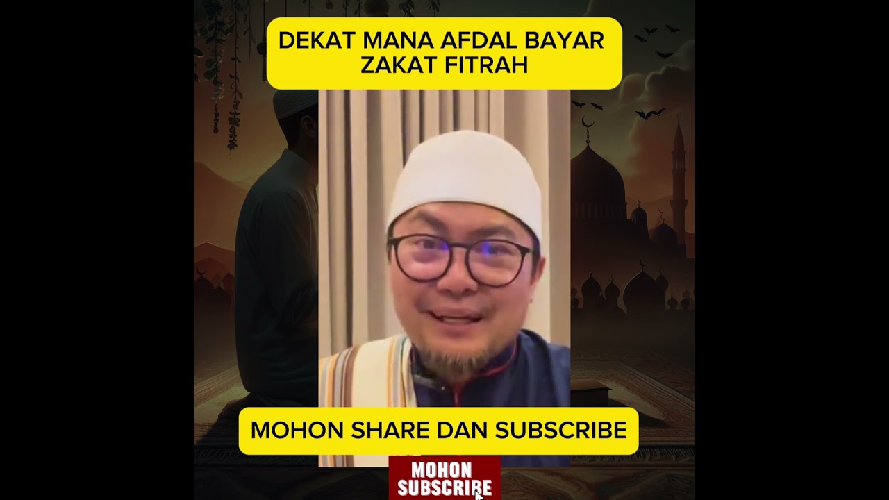DIMANA AFDAL BAYAR ZAKAT FITRAH⁉️⁉️#zakatfitrah #ceramahagama