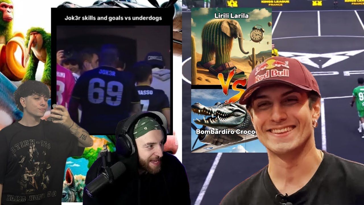 BLUR REACTION MEME BRAINROT E KINGS LEAGUE CON MANUXO E PESH