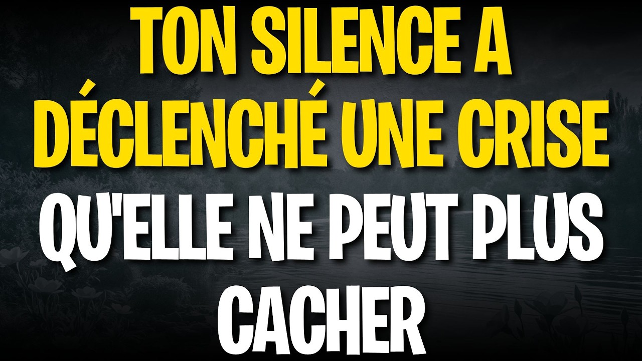 Ton silence a déclenché une crise qu'elle ne peut plus cacher