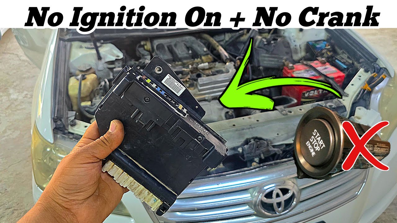 Toyota Avalon push Button Not working No ignition No Crank || Wiring Diagram + Solution 💯