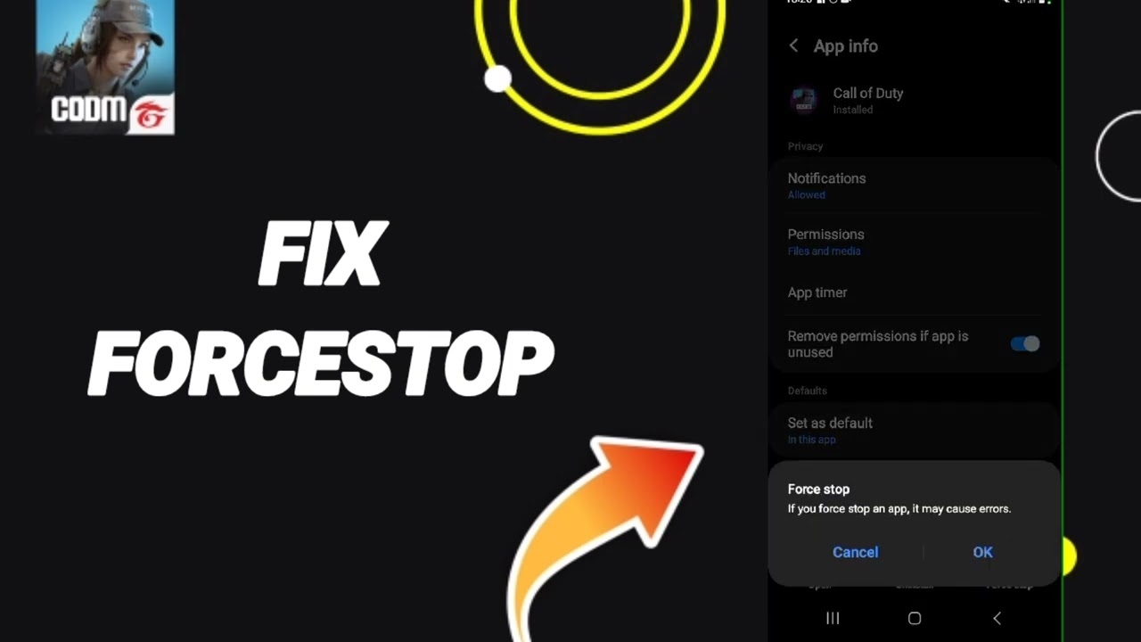 How To Fix Forcetop On Call Of Duty App