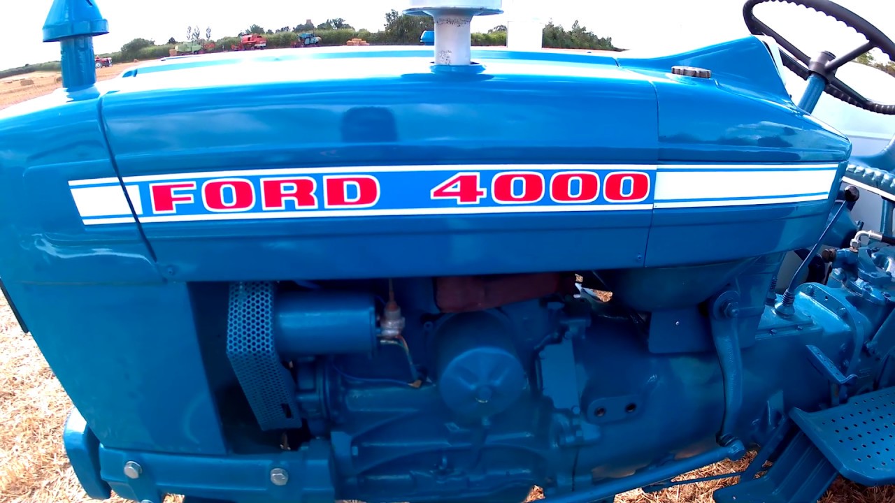 1969 Ford 4000 3.3 Litre 3-Cyl Diesel Tractor (55 HP)