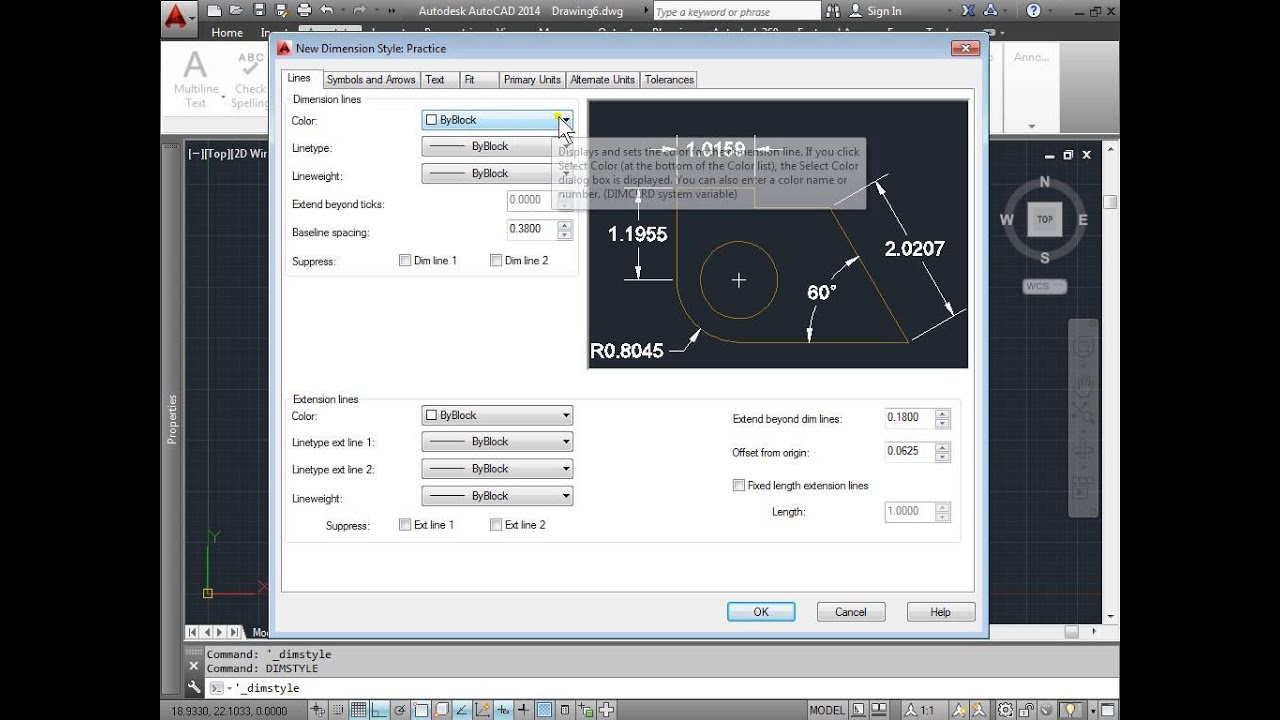 C00913  Dimension Styles AutoCAD 2014 Tutorial