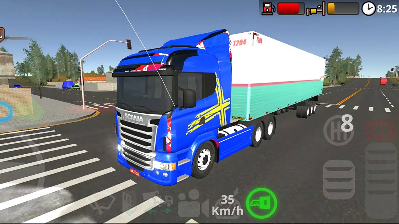 The Road Driver Gameplay #18 - Drive Scania ! Truck and Bus Simulator Games For Android Ios