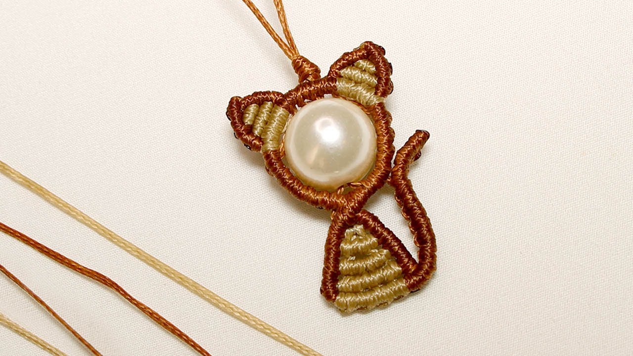 КОТИК МАКРАМЕ. CAT MACRAME.