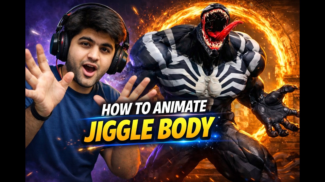 How to Animate Jiggle Body Like in Movies