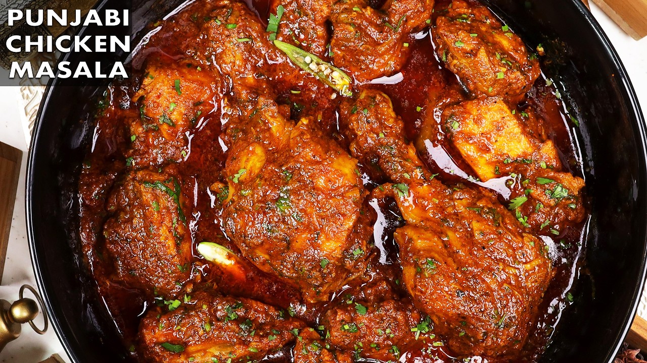 स्पेशल पंजाबी चिकन ग्रेवी बनाने की विधि | Punjabi Chicken Masala | Tari Wala Chicken