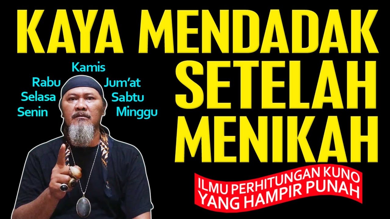 Ramalan jodoh menurut hari lahir - primbon