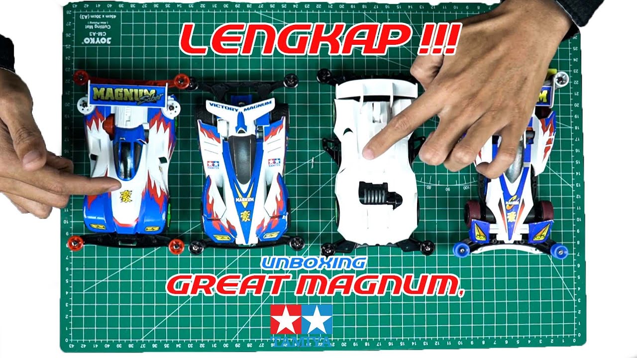 UNBOXING DAN RAKIT ORIGINAL TAMIYA GREAT MAGNUM R - FMA CHASSIS || 【ミニ四駆】MINI 4WD
