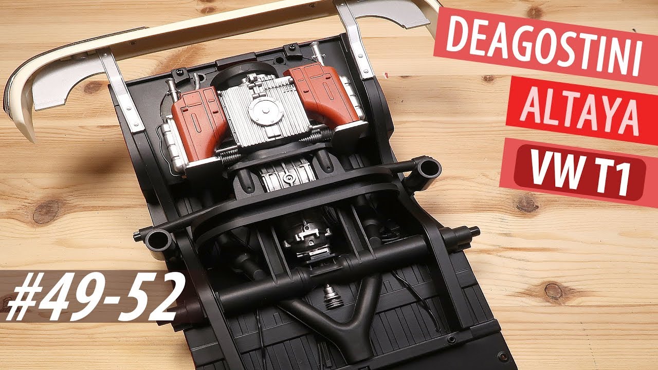 Build the VW T1 Samba Combi | by Altaya/DeAgostini | #49-52