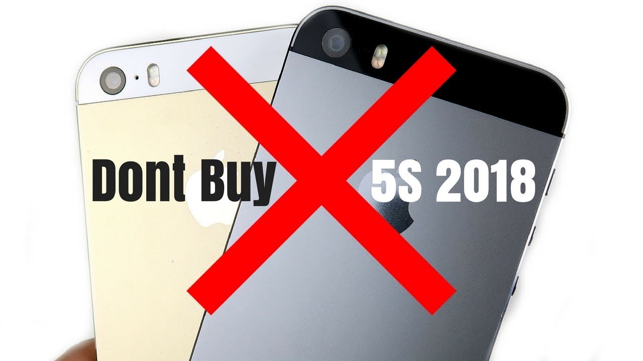 DONT BUY iPHONE 5S 2018!!