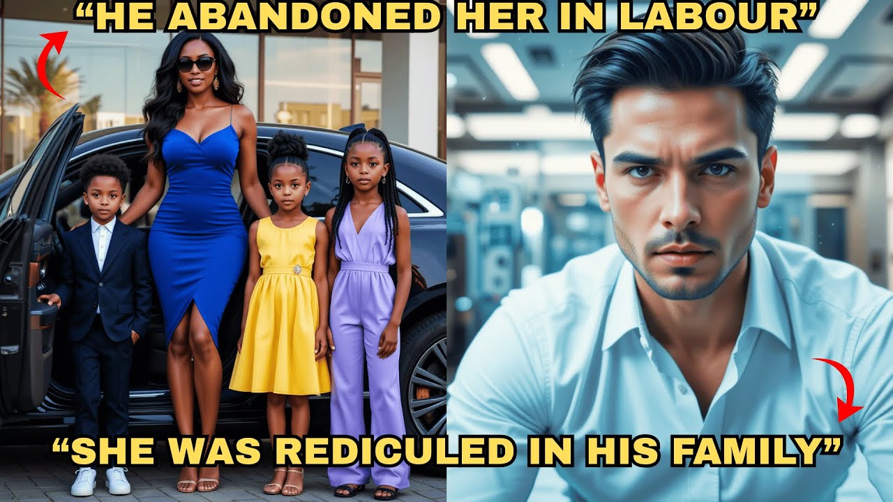 CRUEL MILLIONAIRE CEO DIVORCED AND ABANDONED BLACK WIFE DURING LABOR IN HOSPITAL, HE REGRETS HE DID.