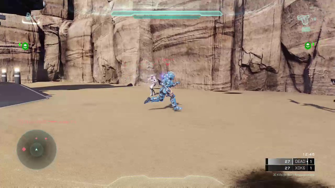 iSpiteful rage quit my assassinations match... - Halo 5
