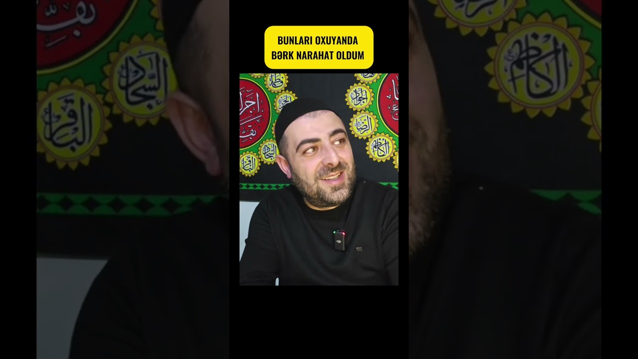 Bunları oxuyanda bərk narahat oldum