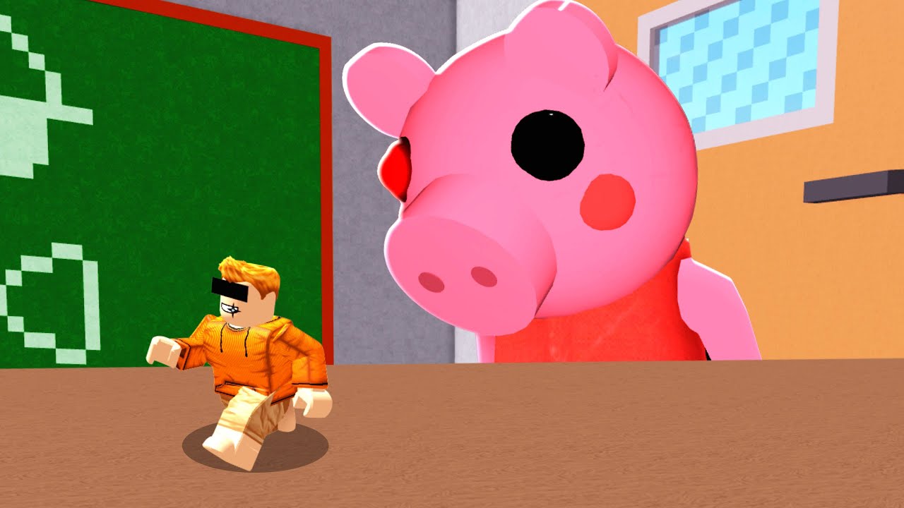 PIGGY But I'm TOO TINY.. (Piggy Custom Map)
