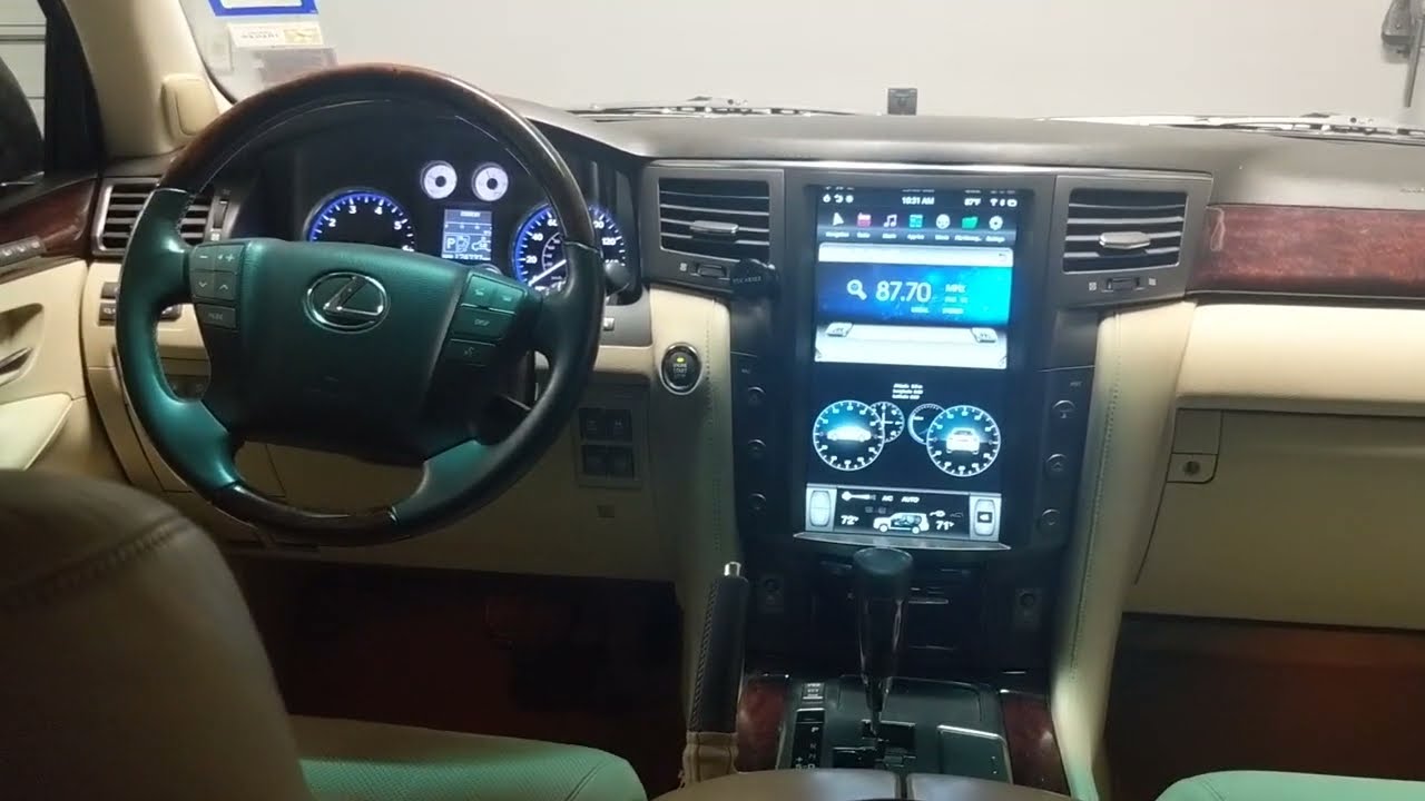 Lexus LX570 Tesla-style Android Radio