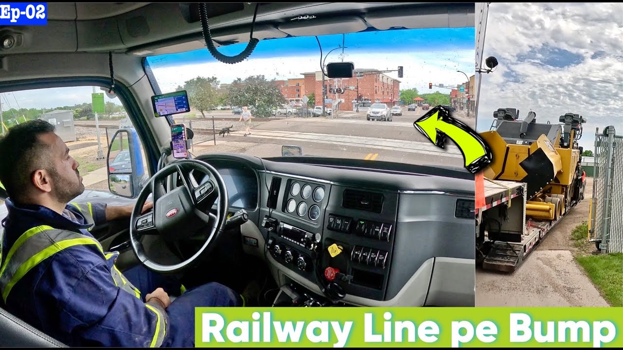 America mai Lost ho gya or Galti se Low clearance Railway Track pe phunch gya 😱 |