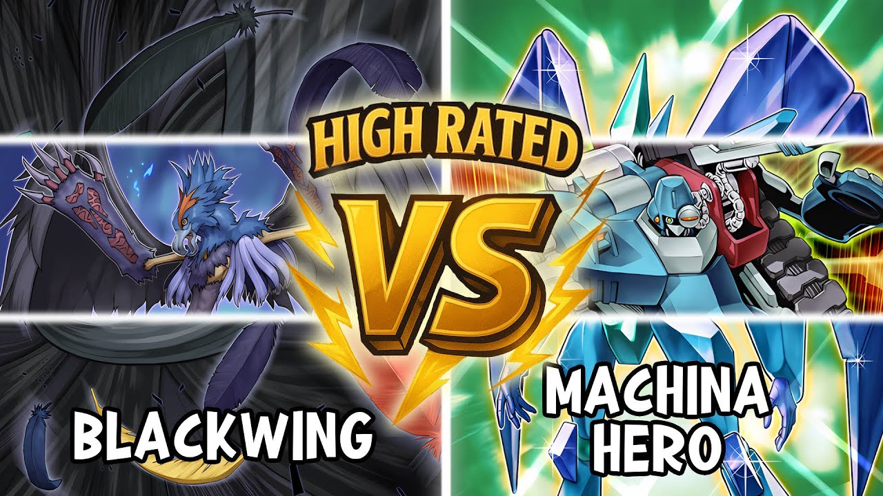 GRANDE SPEZIA | Blackwing vs Machina hero SALVO???? | High Rated | Edison Format | Dueling Book